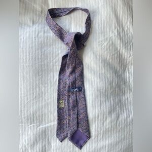 HERMES Paris 100% Silk Tie perfect condition. No stains, no holes.